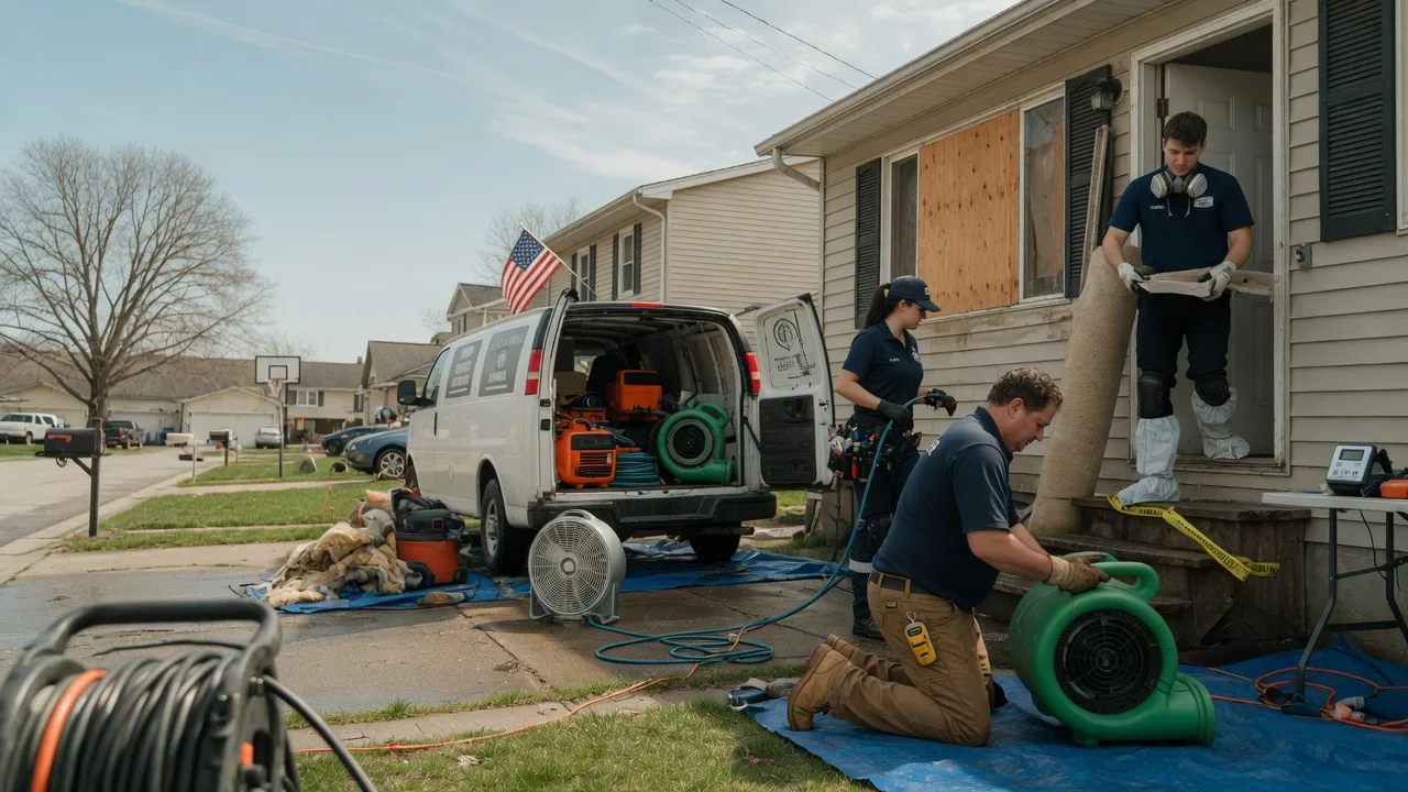 Water Damage Restoration in Starford, PA near me